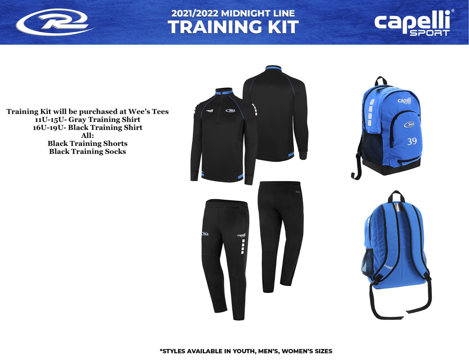 Iowa Rush Select Uniforms